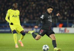 巴(bā)黎圣日耳曼(màn)主场5-3逆转热刺，维蒂尼亞(yà)帽子戏法助球队避免欧冠兩(liǎng)连败