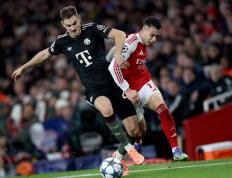 （体育）足(zú)球——歐(ōu)冠：阿森纳勝(shèng)拜(bài)仁慕尼黑