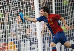 梅西要拥有新球鞋！灵感来自2009年欧冠击败C罗夺冠！