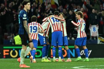 足球｜欧冠：马德(dé)里竞技勝(shèng)国际米兰