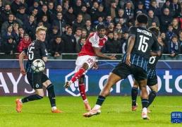 歐(ōu)冠(guān)：布鲁日不敌阿森纳