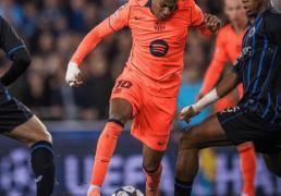 欧冠對(duì)攻战：巴萨三(sān)度扳平3-3布鲁日，VAR兩(liǎng)度取消进球