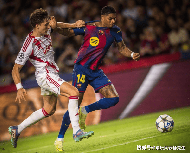 费尔明帽子戏法！ 巴塞罗那6-1横扫奥林匹(pǐ)亚科斯，豪取欧冠三连胜