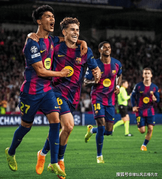 费尔明帽子戏法！ 巴塞罗那6-1横扫奥林匹(pǐ)亚科斯，豪取欧冠三连胜