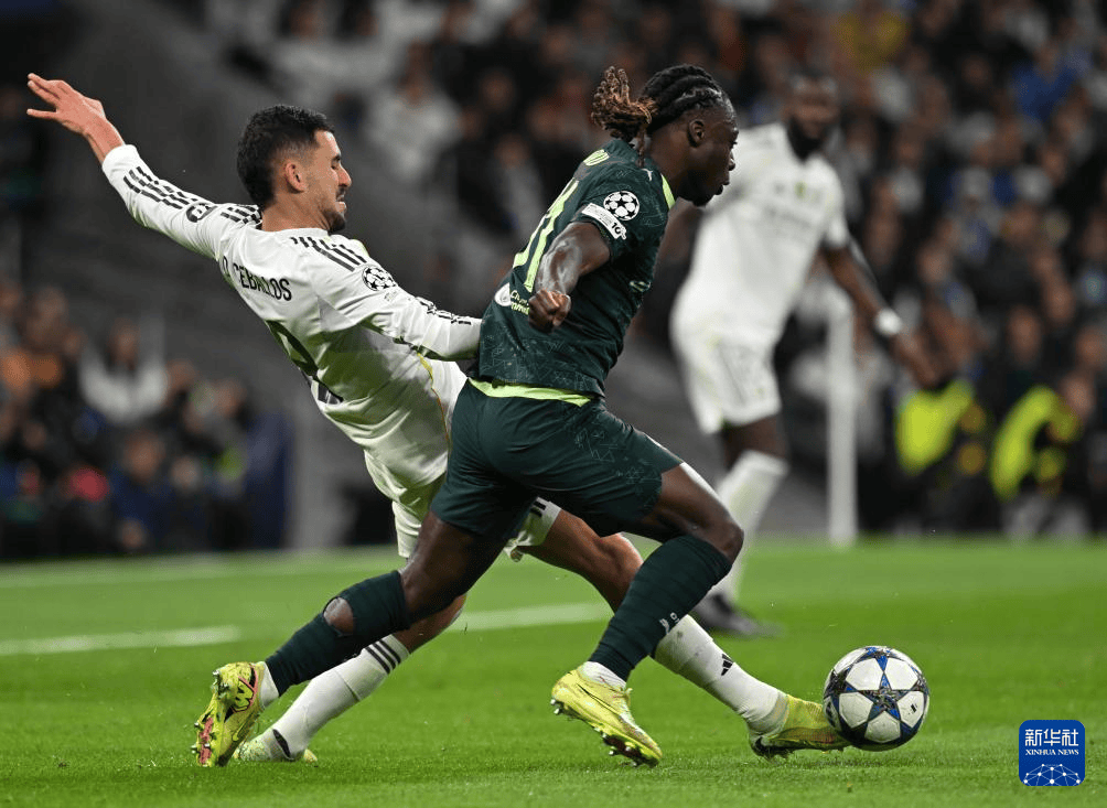 欧冠：皇馬(mǎ)不敌曼城