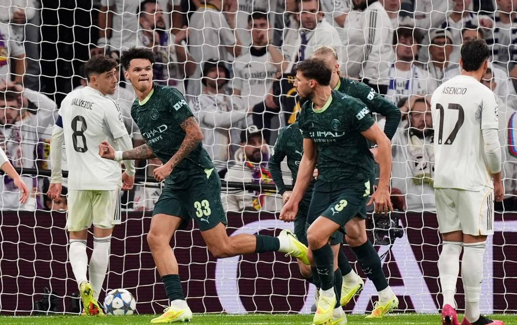 欧冠(guān)霸主惨遭逆轉(zhuǎn)，英超(chāo)冠(guān)軍(jūn)曼城(chéng)客场力尅(kè)皇马