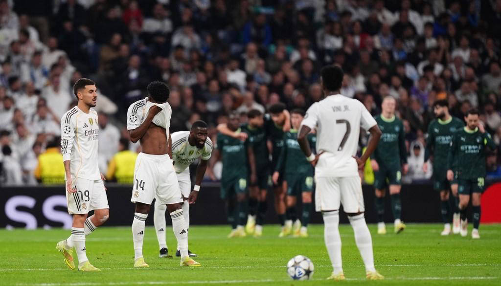 欧冠(guān)霸主惨遭逆轉(zhuǎn)，英超(chāo)冠(guān)軍(jūn)曼城(chéng)客场力尅(kè)皇马