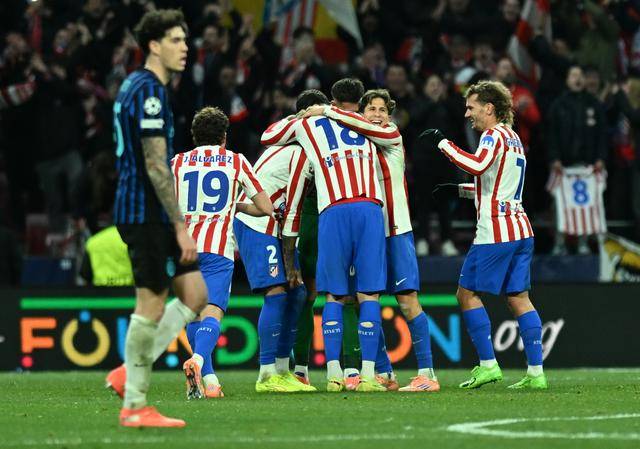 足球｜欧冠：马德(dé)里竞技勝(shèng)国际米兰