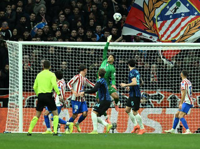 足球｜欧冠：马德(dé)里竞技勝(shèng)国际米兰