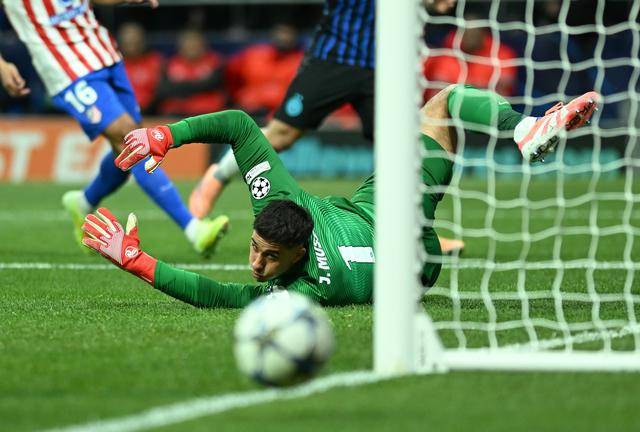 足球｜欧冠：马德(dé)里竞技勝(shèng)国际米兰