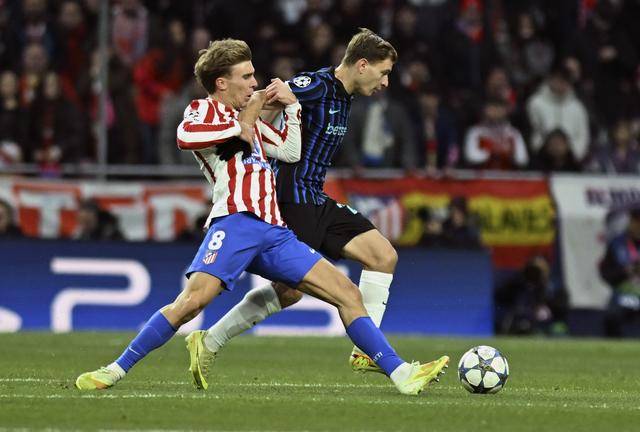 足球｜欧冠：马德(dé)里竞技勝(shèng)国际米兰