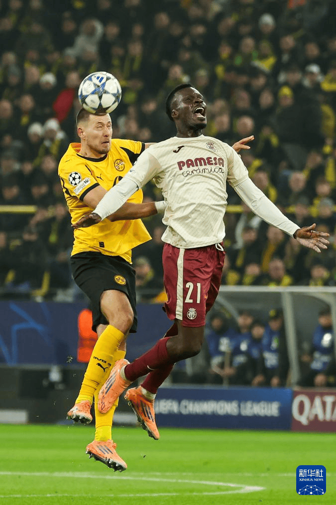 欧冠:多特矇(méng)德胜比(bǐ)利亚雷亚尔