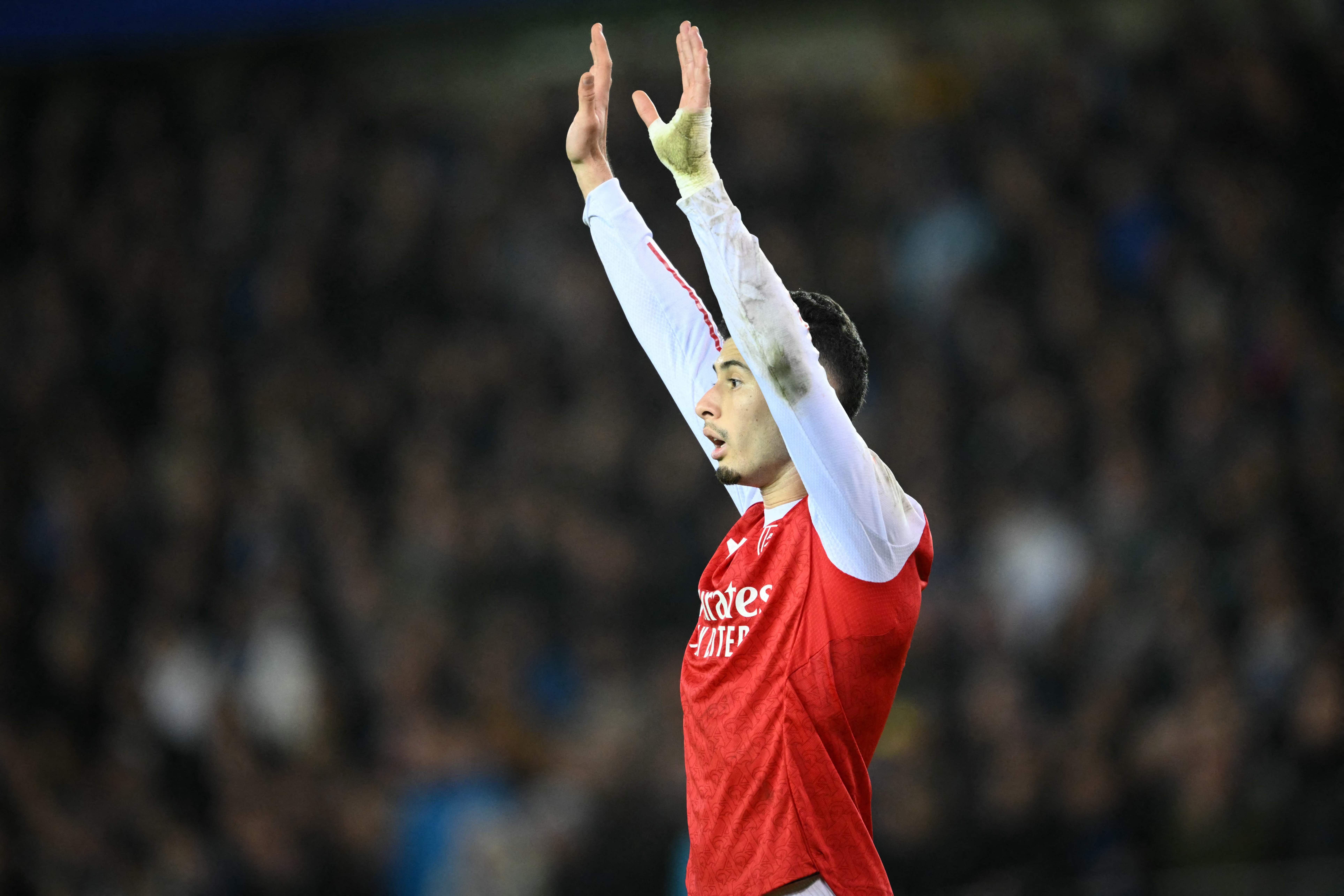 （外代二线）足球——欧冠聯(lián)赛：阿森纳胜布鲁日