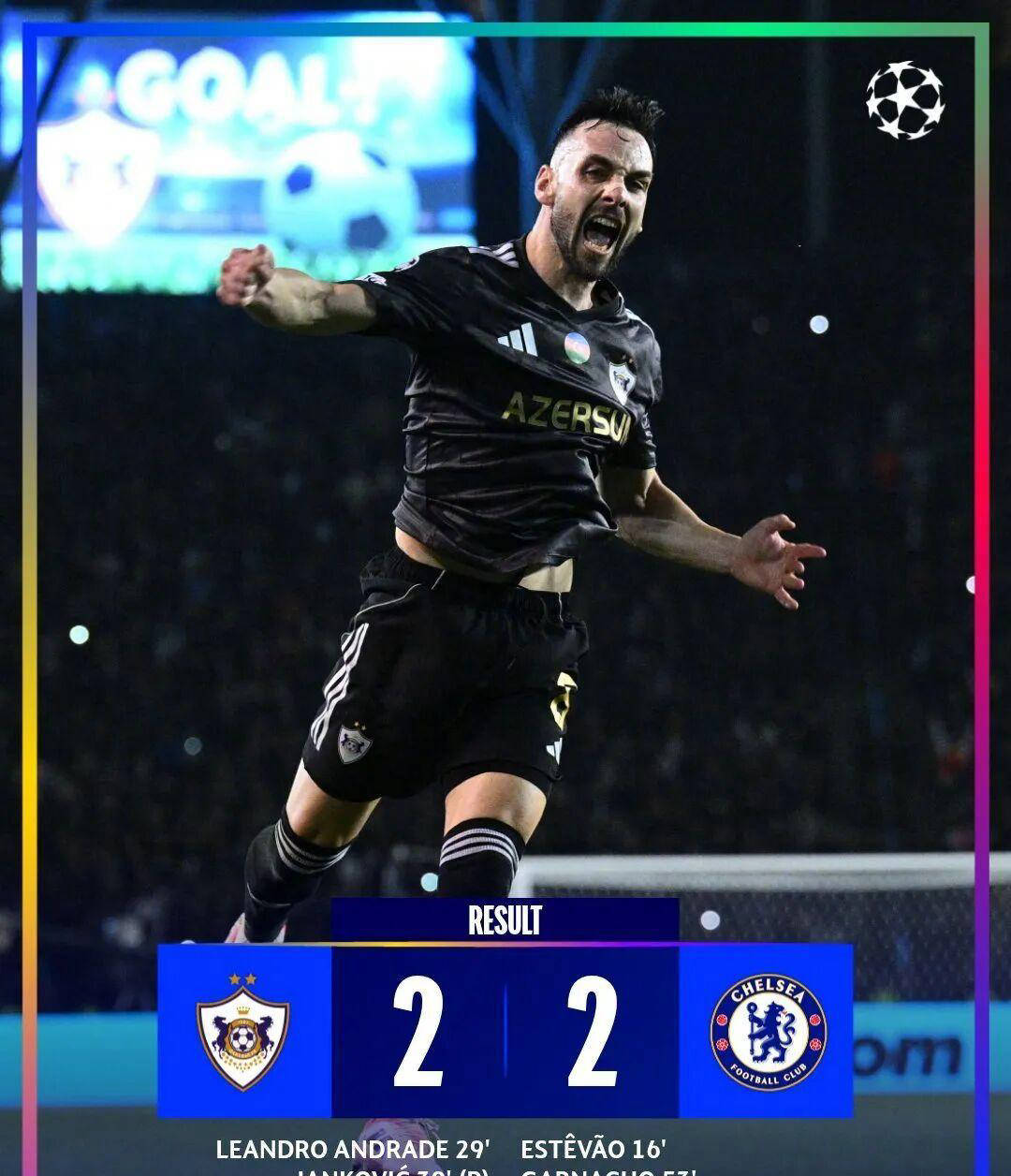 欧冠第(dì)二个比赛日(rì)大(dà)冷门！穆里尼奥怒斥裁判